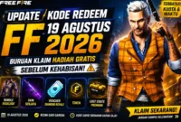 Update Kode Redeem FF 19 Agustus 2026, Buruan Klaim Hadiah Gratis Sebelum Kehabisan. (Foto: ff.garena)
