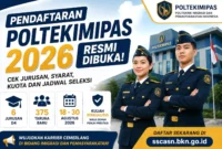 Pendaftaran Poltekimipas 2026 Resmi Dibuka, Cek Jurusan, Syarat, Kuota dan Jadwal Seleksi. (Foto: AI)