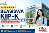 Uper Buka Beasiswa KIP-K Universitas Pertamina 2026, Cek Syarat dan Jadwalnya. (Foto: AI)