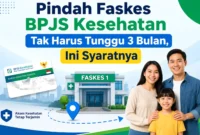 Pindah Faskes BPJS Kesehatan Tak Harus Tunggu 3 Bulan, Ini Syaratnya. (Foto: AI)