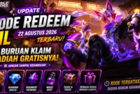 Ada Kode Redeem ML Terbaru 22 Agustus 2026, Buruan Coba dan Klaim Hadiahnya. (Foto: mobilelegends)
