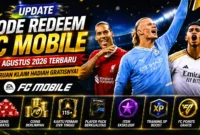 Ada Kode Redeem FC Mobile Terbaru 22 Agustus 2026, Cek dan Klaim Hadiahnya. (Foto: agussaiful)