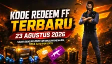 Kode Redeem FF Terbaru 23 Agustus 2026 Hadir dengan Deretan Hadiah Menarik, Coba Satu per Satu. (Foto: ff.garena)