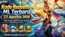 Kode Redeem ML Terbaru 23 Agustus 2026 Hadir dengan Deretan Hadiah Menarik, Coba Satu per Satu. (Foto: mobilelegends)
