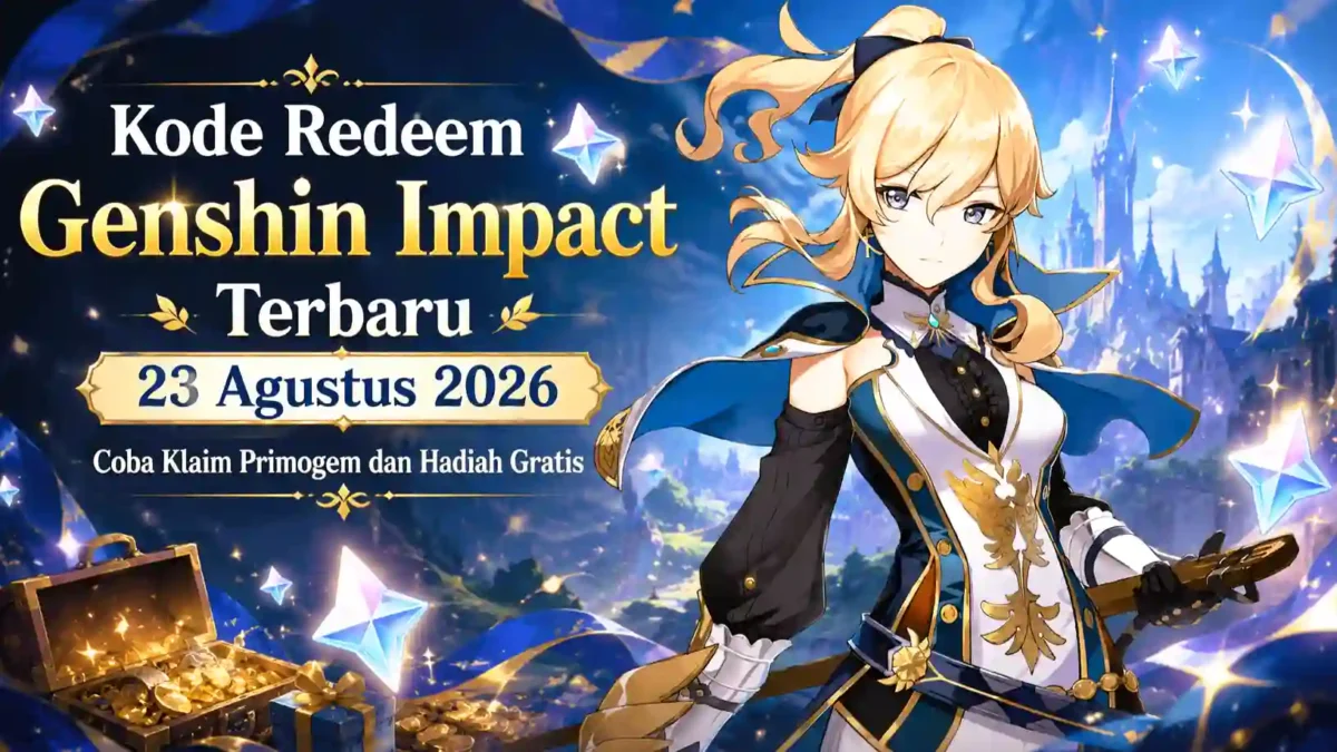 Kode Redeem Genshin Impact Terbaru 23 Agustus 2026, Coba Klaim Primogem dan Hadiah Gratis. (Foto: genshin.hoyoverse)