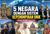 Bukan Presiden atau Raja, Ini Lima Negara dengan Sistem Kepemimpinan Unik di Dunia. (Foto: AI)