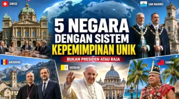 Bukan Presiden atau Raja, Ini Lima Negara dengan Sistem Kepemimpinan Unik di Dunia. (Foto: AI)
