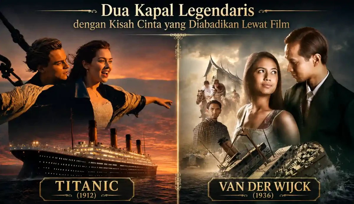 Dua Kapal Legendaris dengan Kisah Cinta yang Diabadikan Lewat Film. (Foto: amazon/wikipedia)