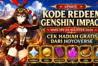 Kode Redeem Genshin Impact Hari Ini 24 Agustus 2026, Cek Hadiah Gratis dari HoYoverse. (Foto: genshin.hoyoverse)