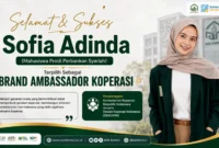 Bawa Nama IAIN Kerinci, Sofia Adinda Terpilih sebagai Brand Ambassador Koperasi Nasional. (Foto: iainkerinci)