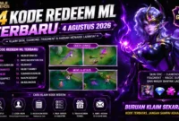 14 Kode Redeem ML Terbaru 4 Agustus 2026, Klaim Hadiah Gratis Sekarang. (Foto: mobilelegends)