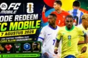 Kode Redeem FC Mobile 7 Agustus 2026, Cek Daftar Terbaru dan Cara Klaim Hadiah. (Foto: esports)