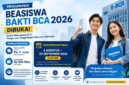 Beasiswa Bakti BCA 2026 Dibuka, Ada Bantuan UKT Rp2 Juta per Semester. (Foto: AI)