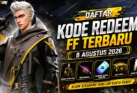 Kode Redeem FF 8 Agustus 2026 Resmi Rilis, Buruan Klaim Bundle dan Skin Gratis Sebelum Kuota Habis. (Foto: ff.garena)