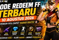 Garena Rilis Kode Redeem FF Terbaru 10 Agustus 2026, Pemain Bisa Dapat Hadiah Gratis. (Foto: ff.garena)