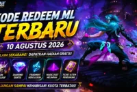 Kode Redeem ML Terbaru 10 Agustus 2026, Ada Skin dan Diamond Gratis dari Moonton. (Foto: mobilelegends)
