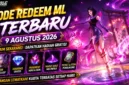 Moonton Bagikan Kode Redeem ML Terbatu 9 Agustus 2026, Buruan Klaim Hadiahnya. (Foto: mobilelegends)