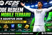EA Sports Rilis Kode Redeem FC Mobile Terbaru 9 Agustus 2026, Buruan Klaim Hadiahnya. (Foto: telkomsel)