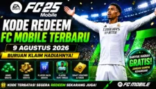 EA Sports Rilis Kode Redeem FC Mobile Terbaru 9 Agustus 2026, Buruan Klaim Hadiahnya. (Foto: telkomsel)