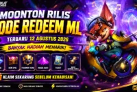 Moonton Rilis Kode Redeem ML Terbaru 12 Agustus 2026, Banyak Hadiah Menarik. (Foto: mobilelegends)