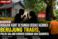 Dugaan KDRT di Sungai Deras Kerinci Berujung Tragis, Polisi Dalami Kondisi Korban dan Suaminya. (Foto Ilustrasi: AI)