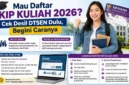 Mau Daftar KIP Kuliah 2026? Cek Desil DTSEN Dulu, Begini Caranya. (Foto: AI)