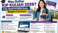 Mau Daftar KIP Kuliah 2026? Cek Desil DTSEN Dulu, Begini Caranya. (Foto: AI)