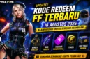 Garena Bagikan Kode Redeem FF Terbaru 16 Agustus 2026, Cek Hadiahnya Sebelum Kehabisan. (Foto: ff.garena)