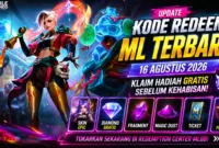 Moonton Bagikan Kode Redeem ML Terbaru 16 Agustus 2026, Cek Daftarnya. (Foto: mobilelegends)