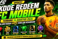 Kode Redeem FC Mobile Hari Ini 16 Agustus 2026, Cek Hadiahnya Sekarang. (Foto: gamebrott)