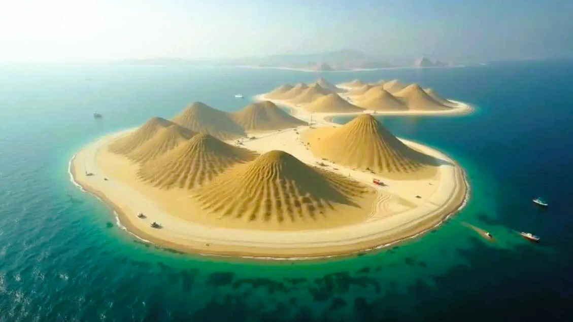 Pulau Buatan di Pasifik Gagal Jadi Negara, Daratannya Ditelan Ombak. (Foto Ilustrasi: Damascus Bite/readers)