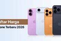 Daftar Harga iPhone Terbaru Agustus 2026, Seri 15 hingga iPhone 17 Pro Max. (Foto: topsellbelanja)