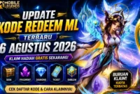 Kode Redeem ML Terbaru 6 Agustus 2026, Cek Daftar dan Cara Klaim Hadiahnya. (Foto: mobilelegends)