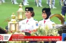 Siswi SMAN 2 Sungai Penuh, Nindya Eltsani Dipercaya Bawa Bendera Merah Putih dalam Kirab HUT RI ke-81. (Foto: ss/cuitan)