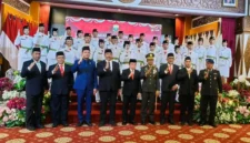 Al Haris Kukuhkan 54 Paskibraka Jambi 2026, Siap Kibarkan Merah Putih pada HUT ke-81 RI. (Foto: Pariwarajambi)