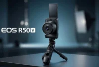 Canon EOS R50 V Bidik Kreator Konten, Rekam Video Vertikal hingga Live Streaming Jadi Lebih Praktis. (Foto: Canon/achmadnurhidayat)