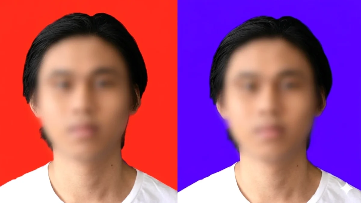 Mengapa Latar Belakang Foto KTP Ada yang Merah dan Biru? Ternyata Ini Artinya. (Foto: freepik/tirto)