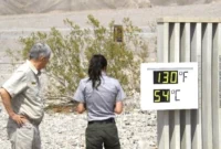 10 Wilayah dengan Suhu Terpanas di Dunia, Rekornya Mencapai 56,7°C. (Foto: AFP/PATRICK T.FALLON/cnnindonesia)