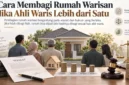 Cara Membagi Rumah Warisan Jika Ahli Waris Lebih dari Satu, Ini Aturan yang Perlu Dipahami. (Gambat: Ilustrasi AI)