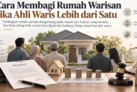 Cara Membagi Rumah Warisan Jika Ahli Waris Lebih dari Satu, Ini Aturan yang Perlu Dipahami. (Gambat: Ilustrasi AI)