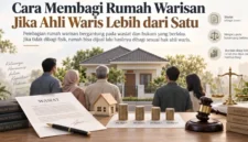 Cara Membagi Rumah Warisan Jika Ahli Waris Lebih dari Satu, Ini Aturan yang Perlu Dipahami. (Gambat: Ilustrasi AI)
