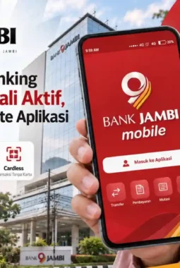 Layanan Mobile Banking Bank Jambi Kembali Aktif, Nasabah Cukup Update Aplikasi