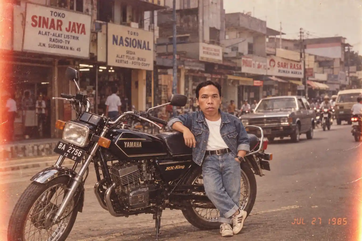 Prompt foto 80-an ChatGPT motor klasik