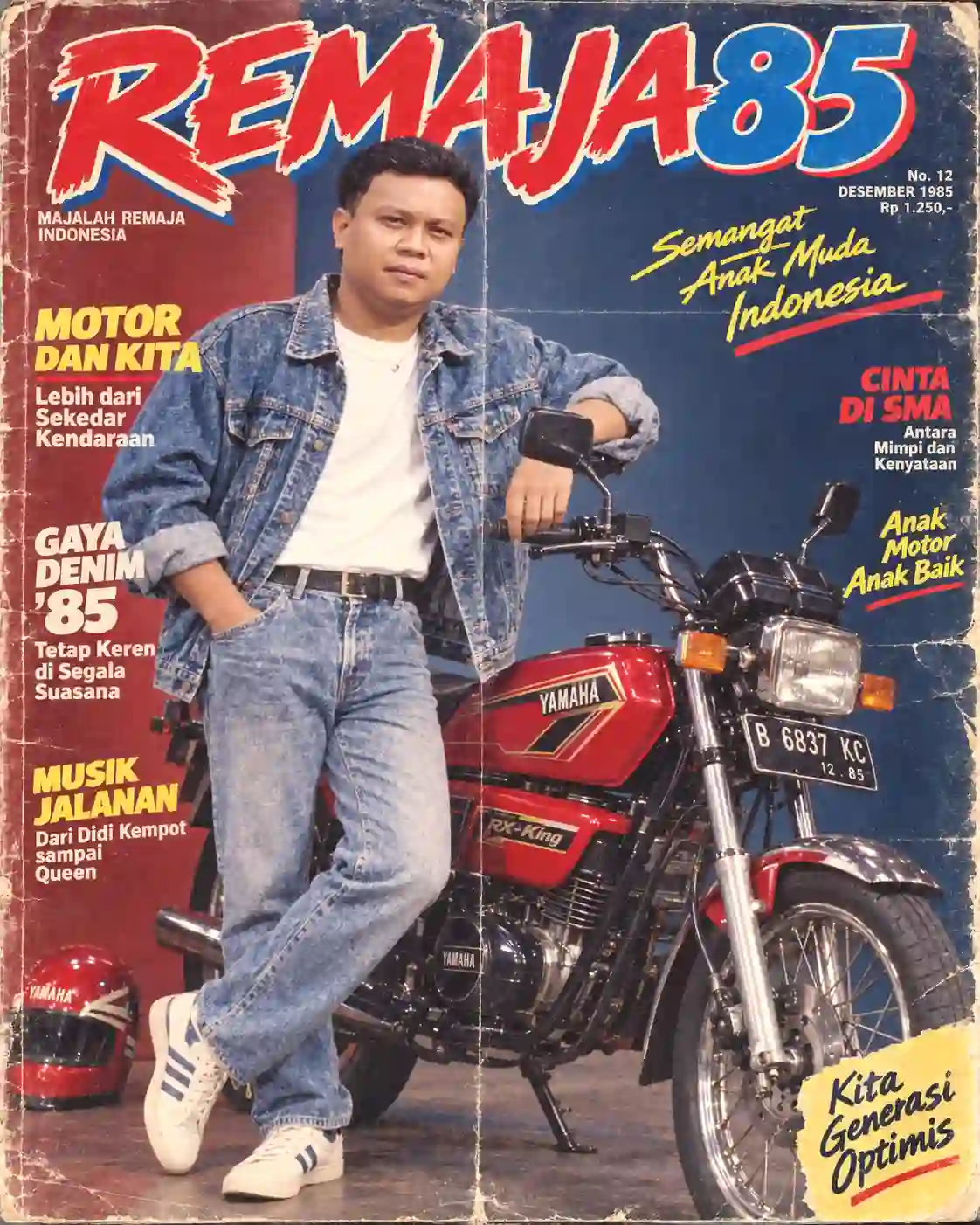 Prompt foto 80-an ChatGPT motor klasik