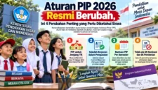 Aturan PIP 2026 Resmi Berubah, Ini 4 Perubahan Penting yang Perlu Diketahui Siswa. (Gambar: Ilustrasi AI)