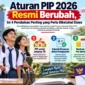 Aturan PIP 2026 Resmi Berubah, Ini 4 Perubahan Penting yang Perlu Diketahui Siswa. (Gambar: Ilustrasi AI)