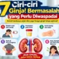 Ciri-ciri Ginjal Bermasalah yang Perlu Diwaspadai, dari Urine Berubah hingga Kaki Bengkak. (Gambar: Ilustrasi AI)