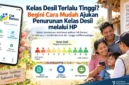 Kelas Desil Terlalu Tinggi? Begini Cara Mudah Ajukan Penurunan Kelas Desil melalui HP. (Gambar: Ilustrasi AI)