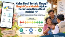 Kelas Desil Terlalu Tinggi? Begini Cara Mudah Ajukan Penurunan Kelas Desil melalui HP. (Gambar: Ilustrasi AI)