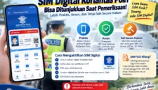 SIM Digital Korlantas Polri Bisa Ditunjukkan saat Pemeriksaan, Begini Cara Aktifkan dan Aturan jika SIM Hilang. (Gambar: Ilustrasi AI)